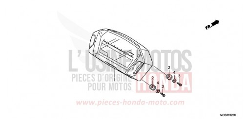 COMPTEUR NC700XAC de 2012